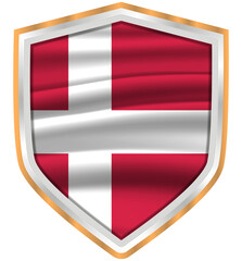 flags of world countries in frames of various shapes on transparent backgrounds