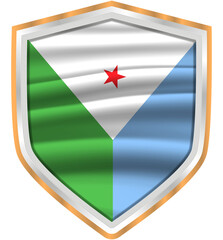 flags of world countries in frames of various shapes on transparent backgrounds