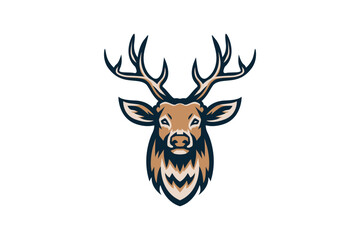 deer logo illustration