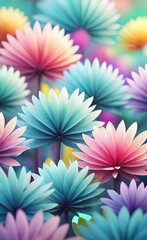 Obraz premium background with flowers