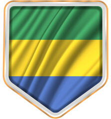 flags of world countries in frames of various shapes on transparent backgrounds