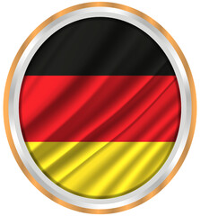 flags of world countries in frames of various shapes on transparent backgrounds