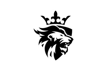 lion logo illustration