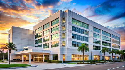 Fototapeta premium Modern Luxury Home: Architectural Elegance in Minimalist Design