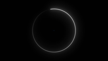 Technology Radio wave signal icon concept background. Voice frequency symbol background illustration 4k.