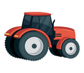 tractor of farm transport