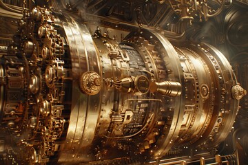 Antique padlocks in a treasure vault, evoking historical security and enduring protection