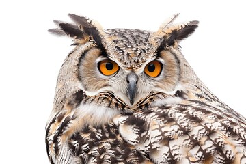 Fototapeta premium Owl isolated on a white background