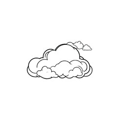 Fototapeta premium Vector Cloud