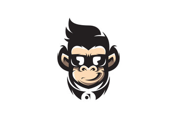 monkey cartoon style