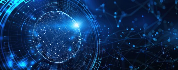 Digital Globe Abstract