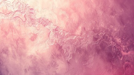 Obraz premium Soft blush pink tones create a pastel-themed abstract metal texture background, offering a delicate and modern look.