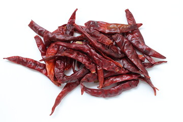 dried red chili peppers