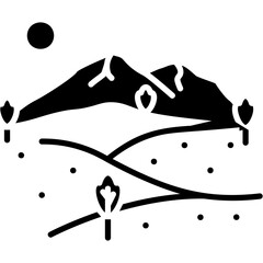 Mountain Range Icon