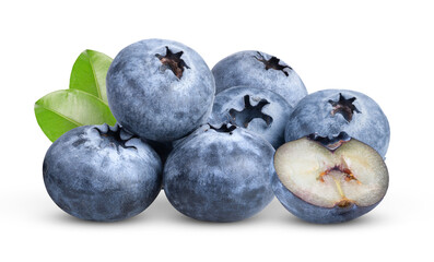 blueberries on transparent png