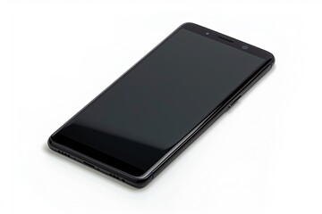 Smartphone on a white background