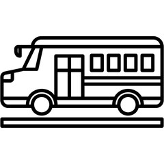 School Bus Icon