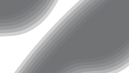 Gray abstract paper cut background vector image for backdrop or presentation