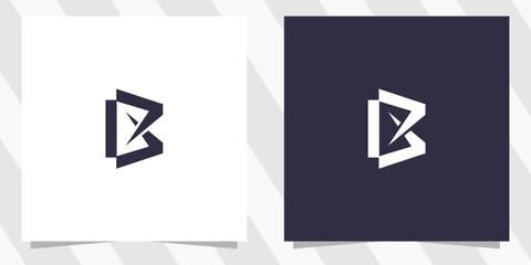 Letter b logo design vector © euforia