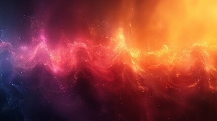 Vibrant Cosmic Waves A Stunning and Beautiful Celestial Background That Captivates