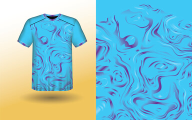 T-shirt Sport Design Template, T-shirt Mockup Abstract Grunge Sport Jersey Design For Cricket, Football Soccer, Racing, Sports, Running Soccer Jersey. Uniform Front View