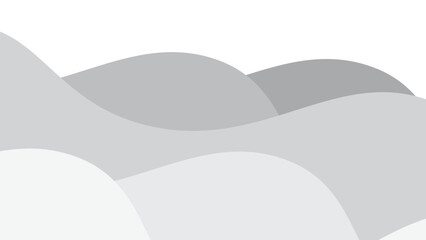 Gray abstract paper cut background vector image for backdrop or presentation