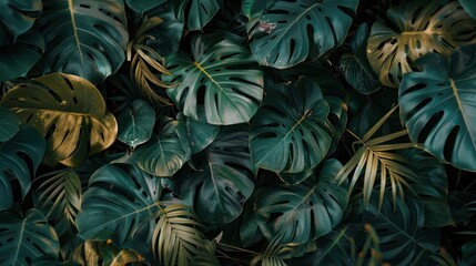 Tropical Leaf Background