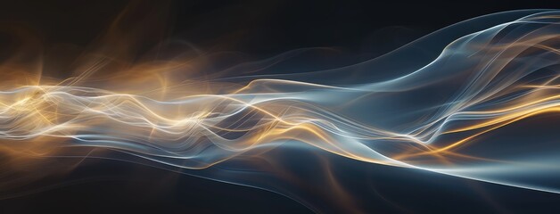 Dynamic Energy Waves Flowing Abstract Background