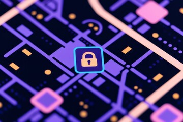 AI server hardware glowing in darkness, showcasing the power and complexity of modern data centers.