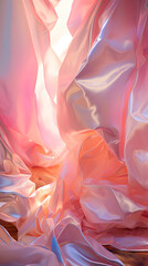 Pink and purple psychedelic holographic paper abstract graphic poster background