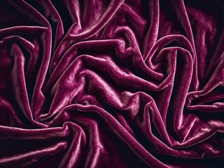 Purple velvet fabric texture used as background