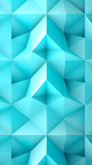 Obraz premium Digital green triangle geometric abstract graphic poster background