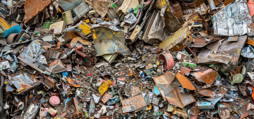 Massive Scrap Metal Heap