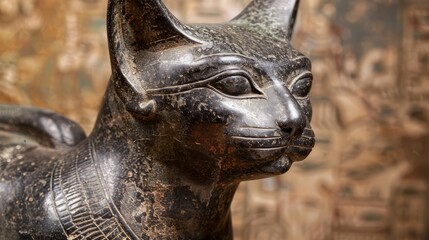 Ancient Egyptian Cat Statue