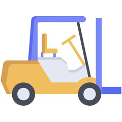 Forklift Illustration