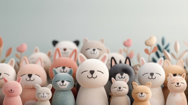 Exotic pets, seamless pattern, diverse and intriguing.