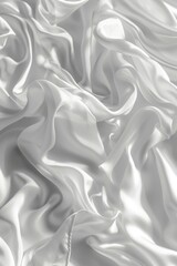 Obraz premium White Fabric Close Up,