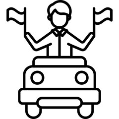 Parade Car Icon