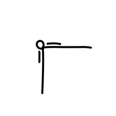 hand drawn doodle corner