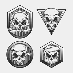 Skull Badge