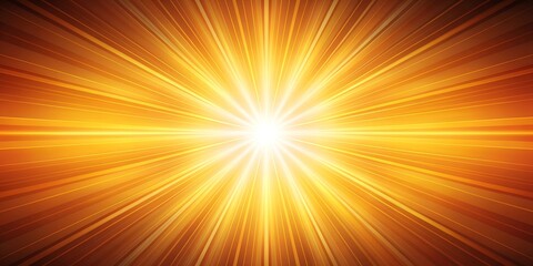 Abstract Orange and Yellow Sunburst Background