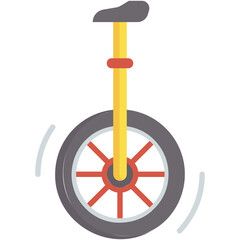 Monocycle Illustration ©  karyative
