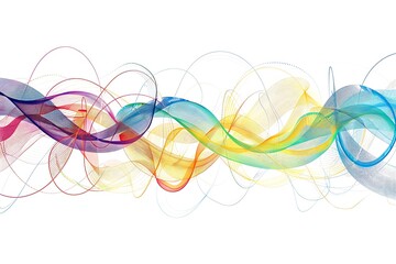 Naklejka premium abstract artistic creative spectrum illustration