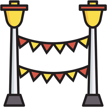 recommend clip art: Street Decor Sticker