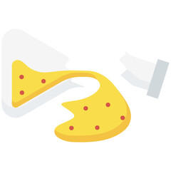 Chemical Spill Illustration