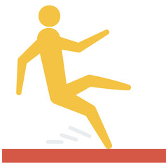 Slippery Surface Illustration