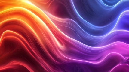Fototapeta premium Abstract wave colorful background dynamic texture