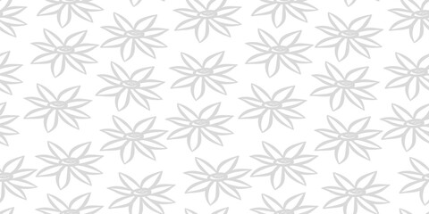 Flower Doodle pattern. Flower pattern background. Flower seamless pattern background. Floral pattern seamless.