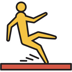 Slippery Surface Sticker