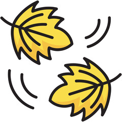 Falling Object Sticker